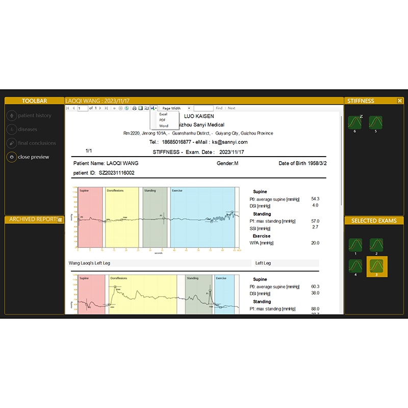 PicoPress动静态绷带皮肤压力测量系统-动态硬刚度指数（Dynamic Stiffness Index，DSI）-静态硬刚度指数（Static Stiffness Index，SSI）、动态行走压力振幅（Walking Pressure Amplitude，WPA）-绷带下皮肤压力监测-绷带护理培训