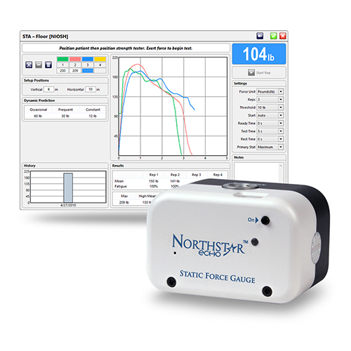 Northstar无线职业医学测试分析系统-功能性能力评定（FCEs）-岗位招聘评定-工作强化评定-工作适能评定-适岗测试