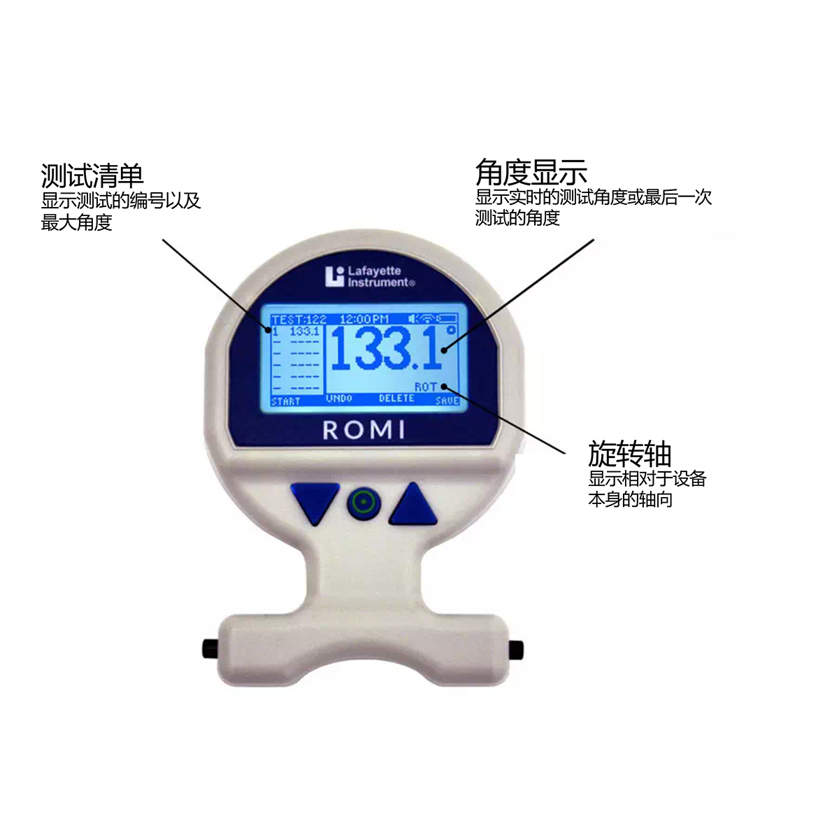 Lafayette品牌ACU100-DUAL型多轴向人体活动度测试套件