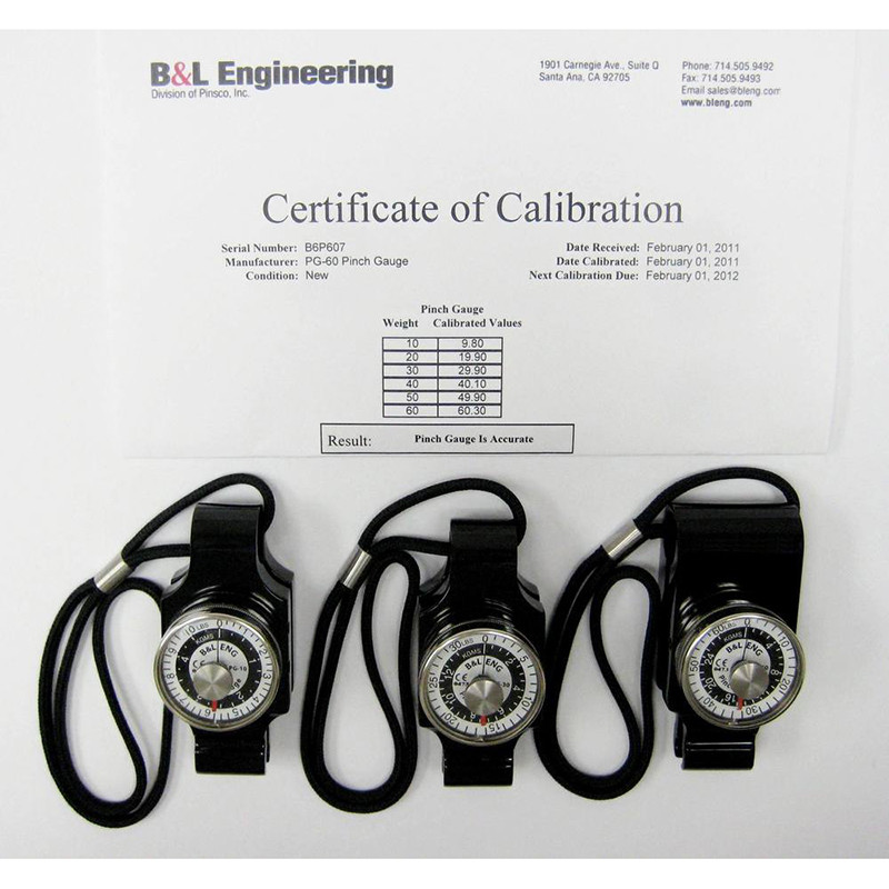 B&L Engineering机械捏力计-捏力测试金标准