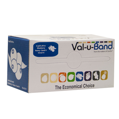美国Val-u-Band盒装低粉弹力带-渐进式阻力训练带