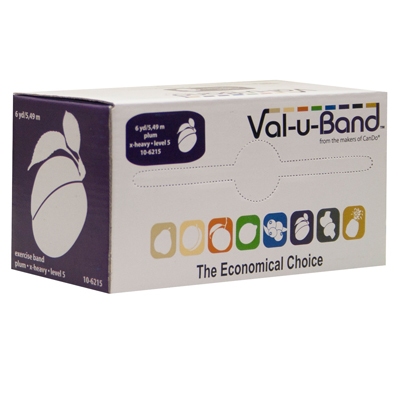 美国Val-u-Band盒装低粉弹力带-渐进式阻力训练带