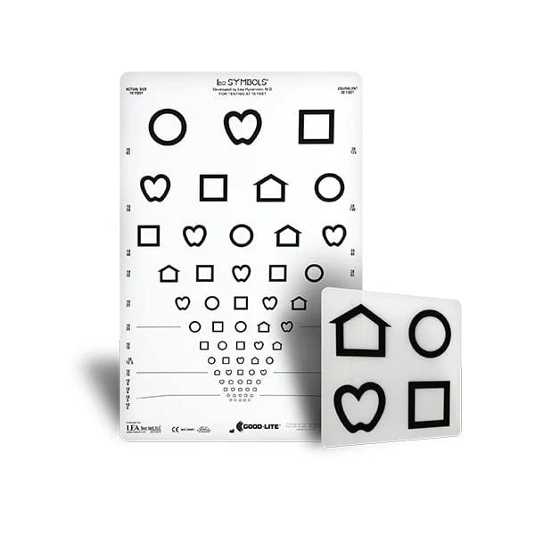 比例间隔符号视觉检查图-LEA® SYMBOLS Proportional Spaced Chart