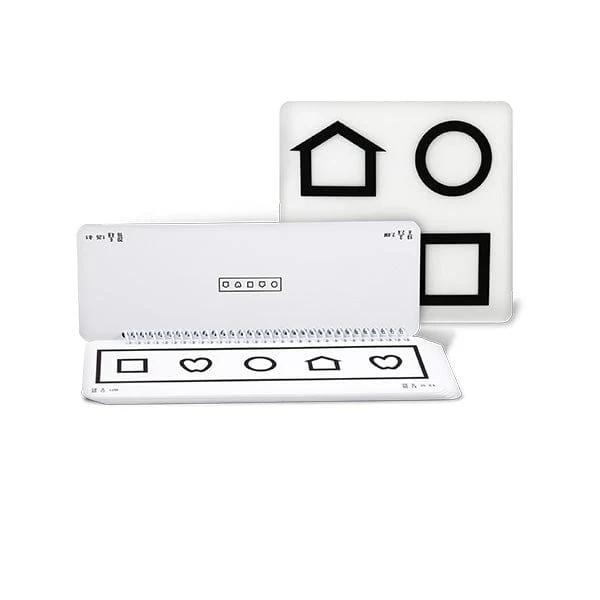 258700型马萨诸塞视觉测试活动卡册-LEA SYMBOLS®  Massachusetts Flip Chart