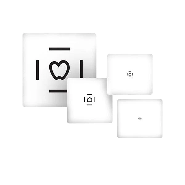 合围单张减半视觉测试卡（LEA SYMBOLS® Single Cards with Crowding Bars - 50%