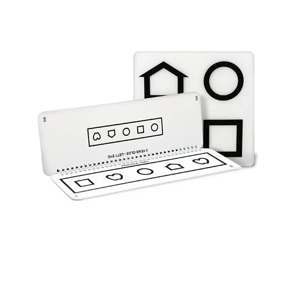 259500型马萨诸塞视觉筛查翻转卡-LEA SYMBOLS® Massachusetts Screening Flip Chart
