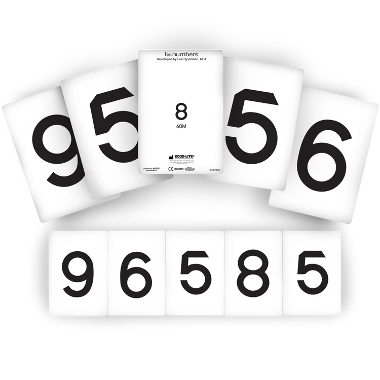 274000型LEA单数字视觉卡-LEA NUMBERS® Single Number Book