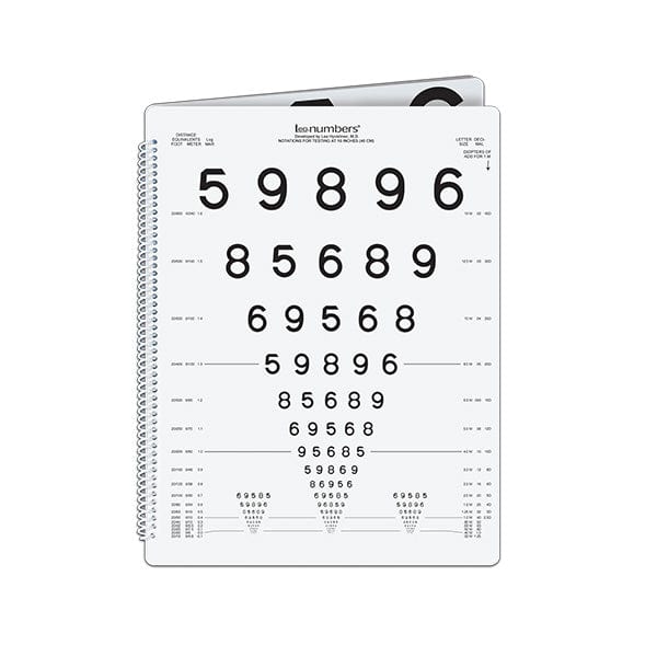 LEA低视力数字检查套装-LEA NUMBERS® Low Vision Book